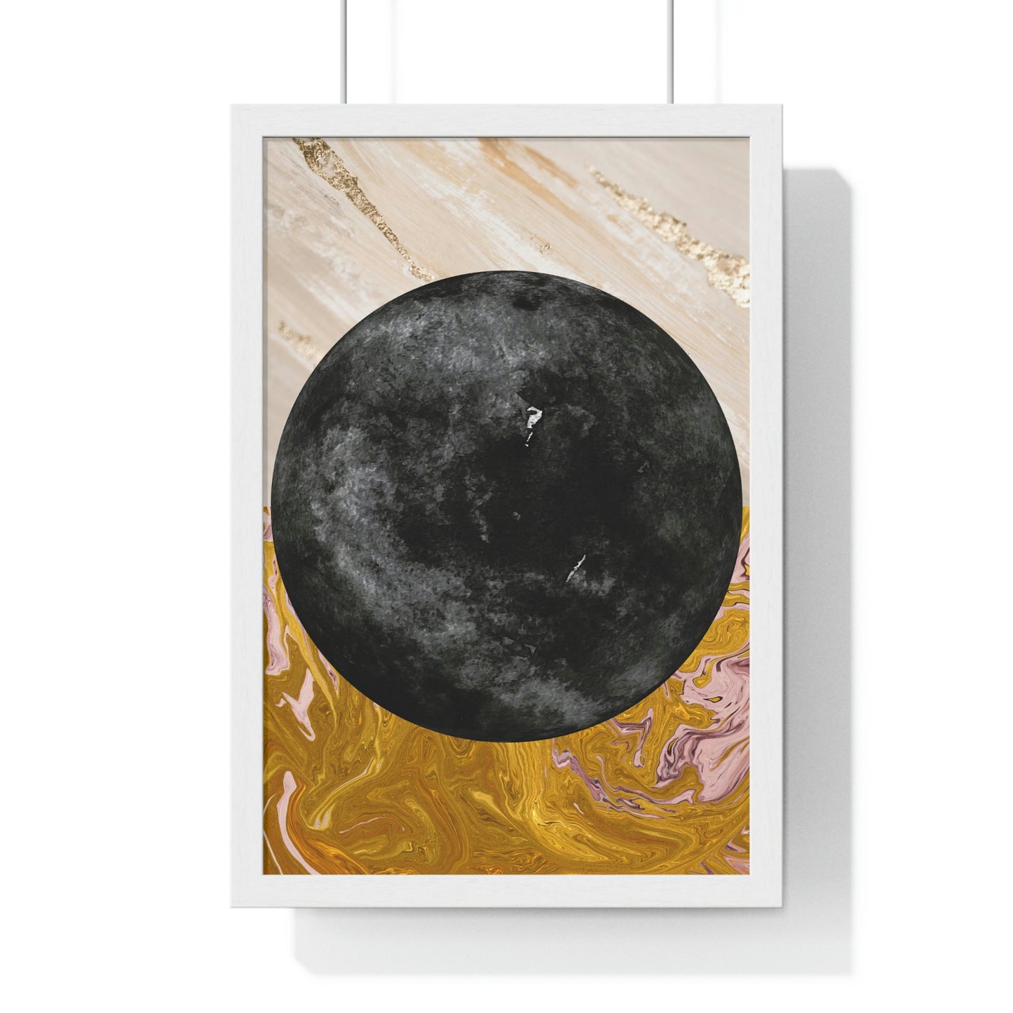 “New Moon” Premium Framed Poster