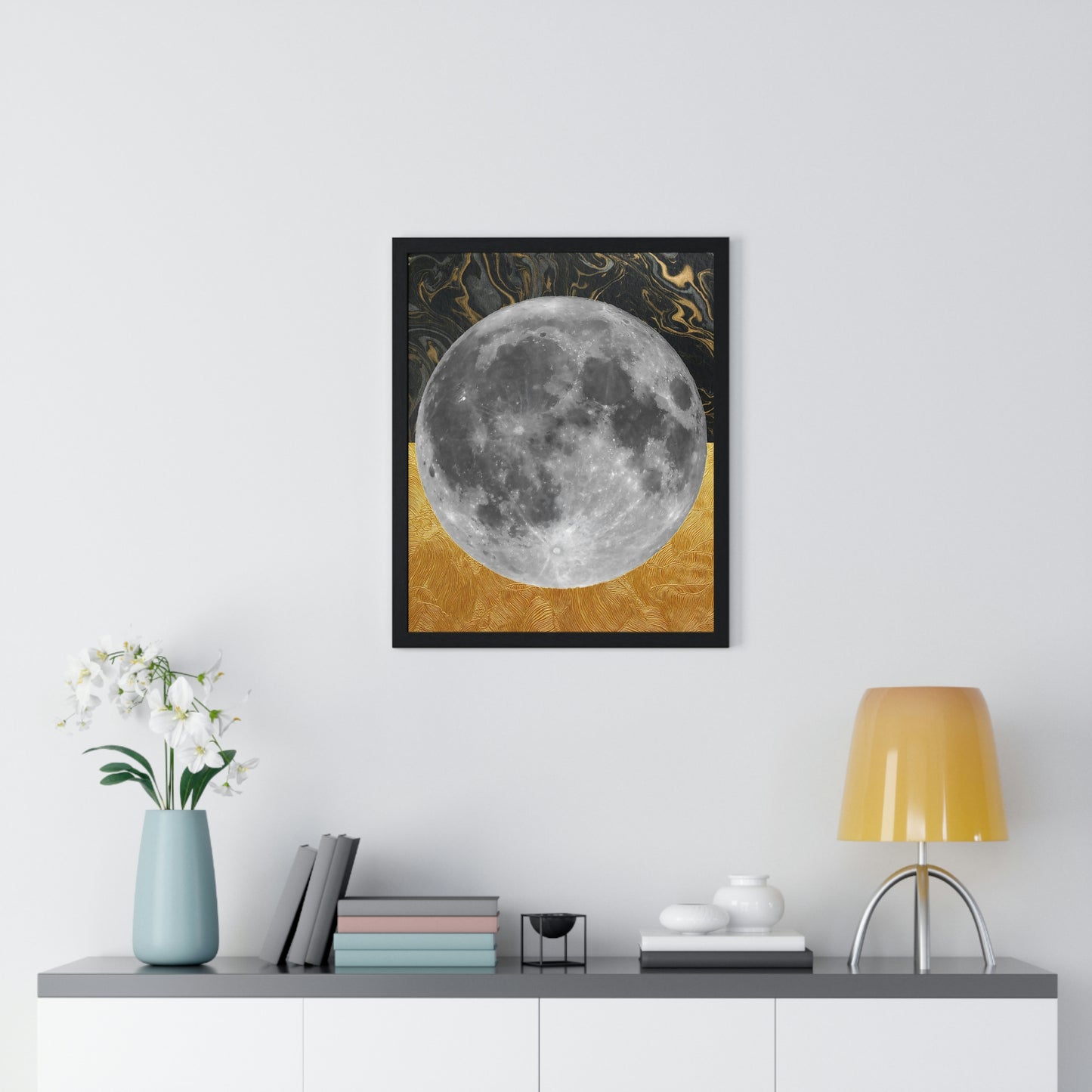 “Full Moon” - Premium Framed Poster