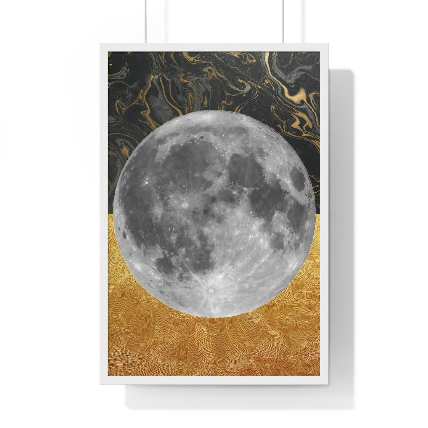 “Full Moon” - Premium Framed Poster