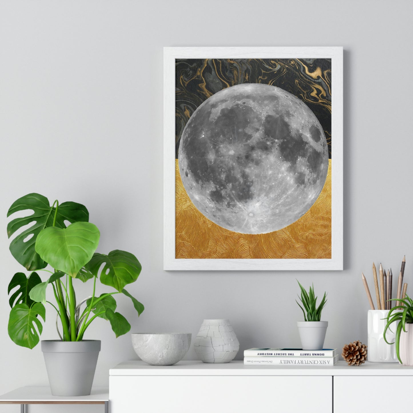 “Full Moon” - Premium Framed Poster