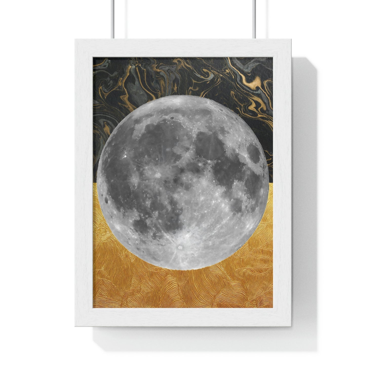 “Full Moon” - Premium Framed Poster