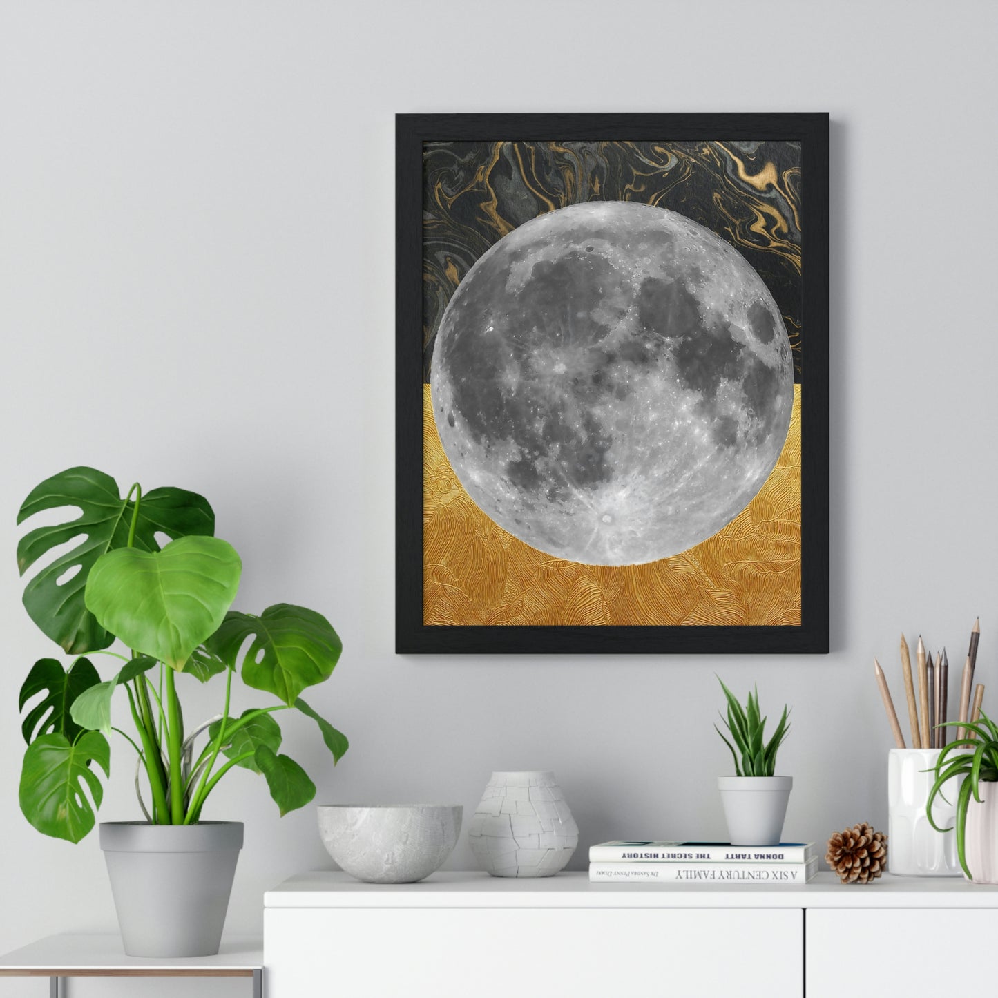 “Full Moon” - Premium Framed Poster