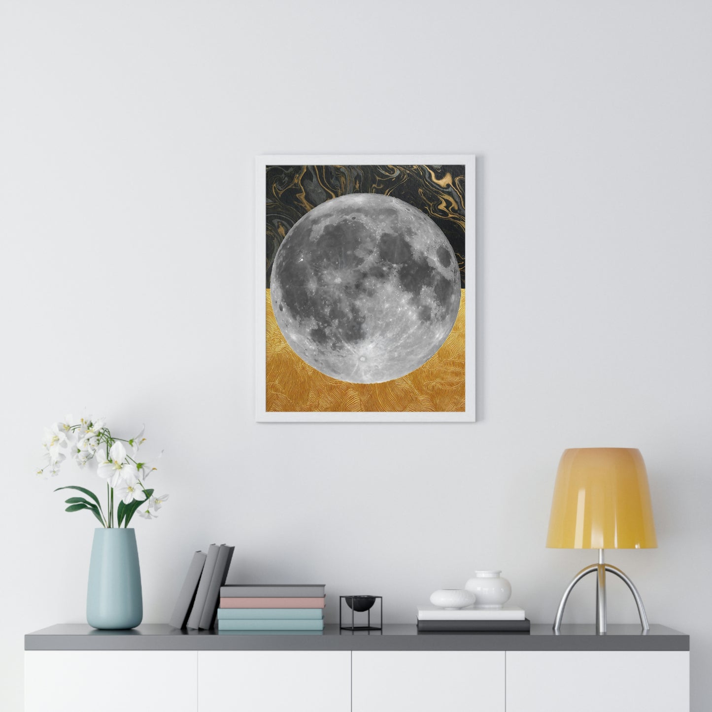 “Full Moon” - Premium Framed Poster