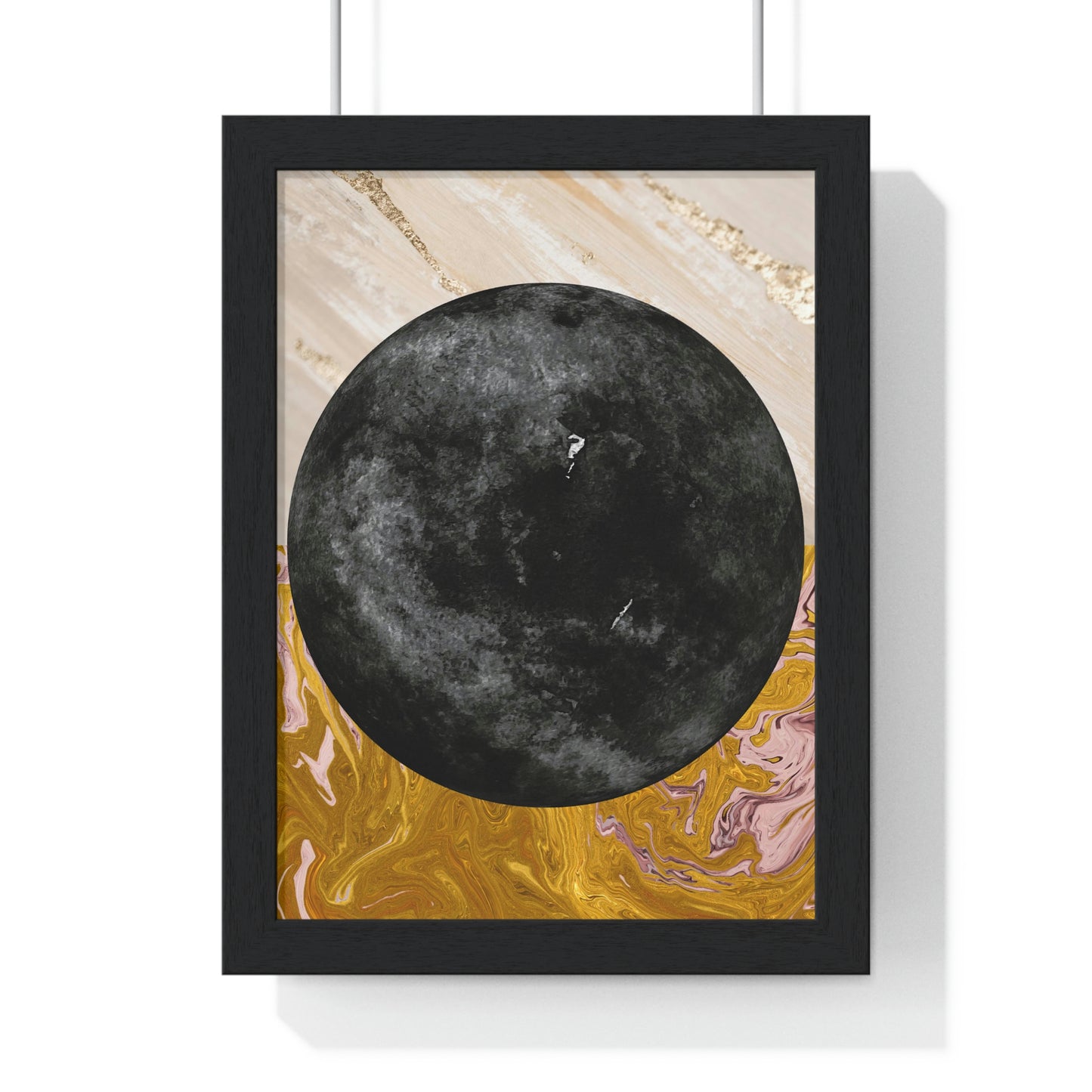 “New Moon” Premium Framed Poster