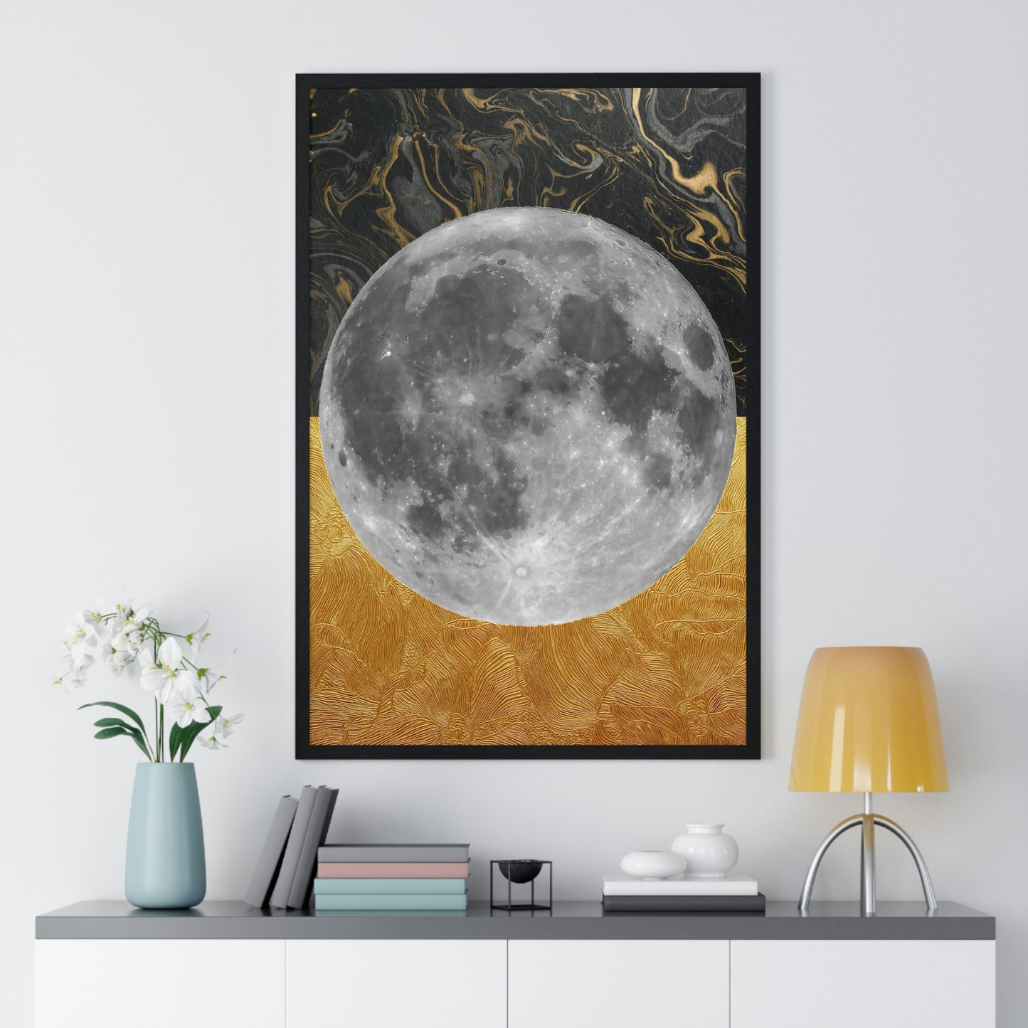 “Full Moon” - Premium Framed Poster