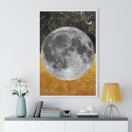 “Full Moon” - Premium Framed Poster