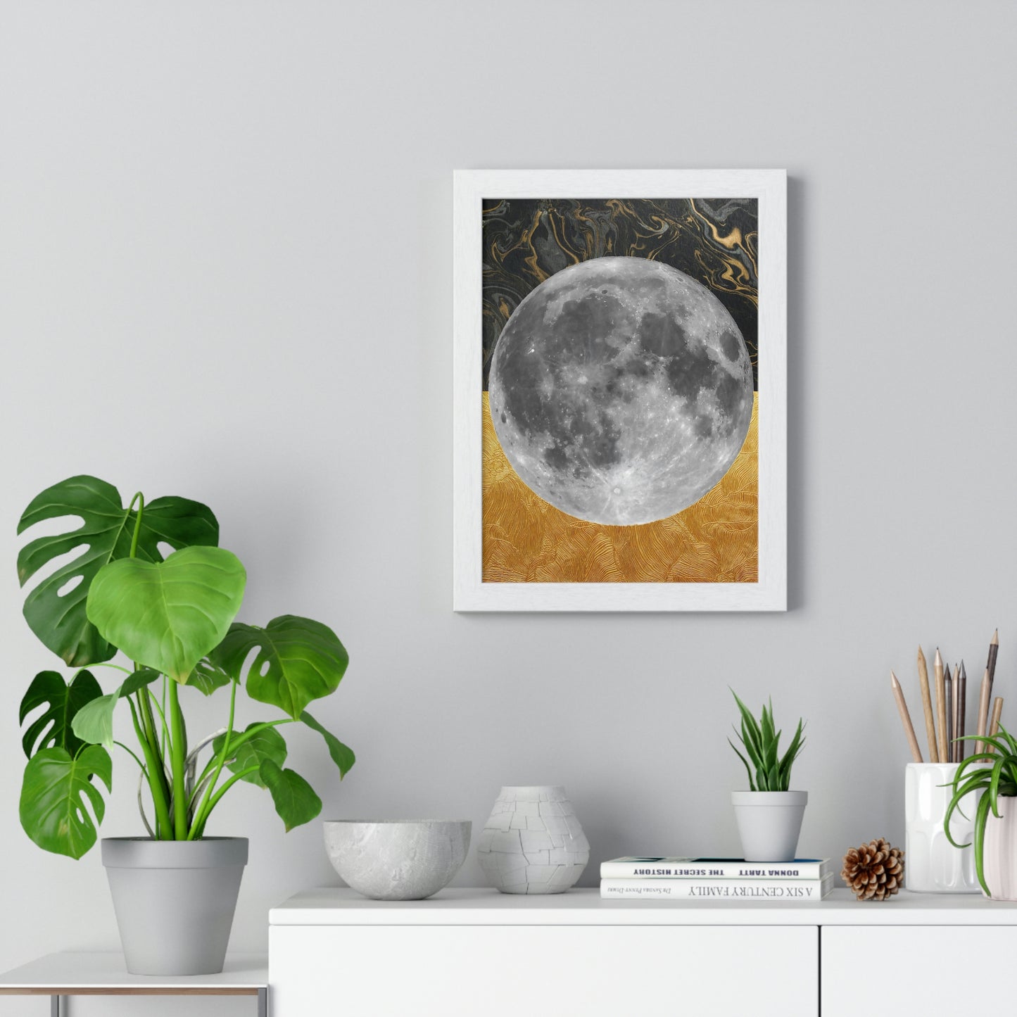 “Full Moon” - Premium Framed Poster