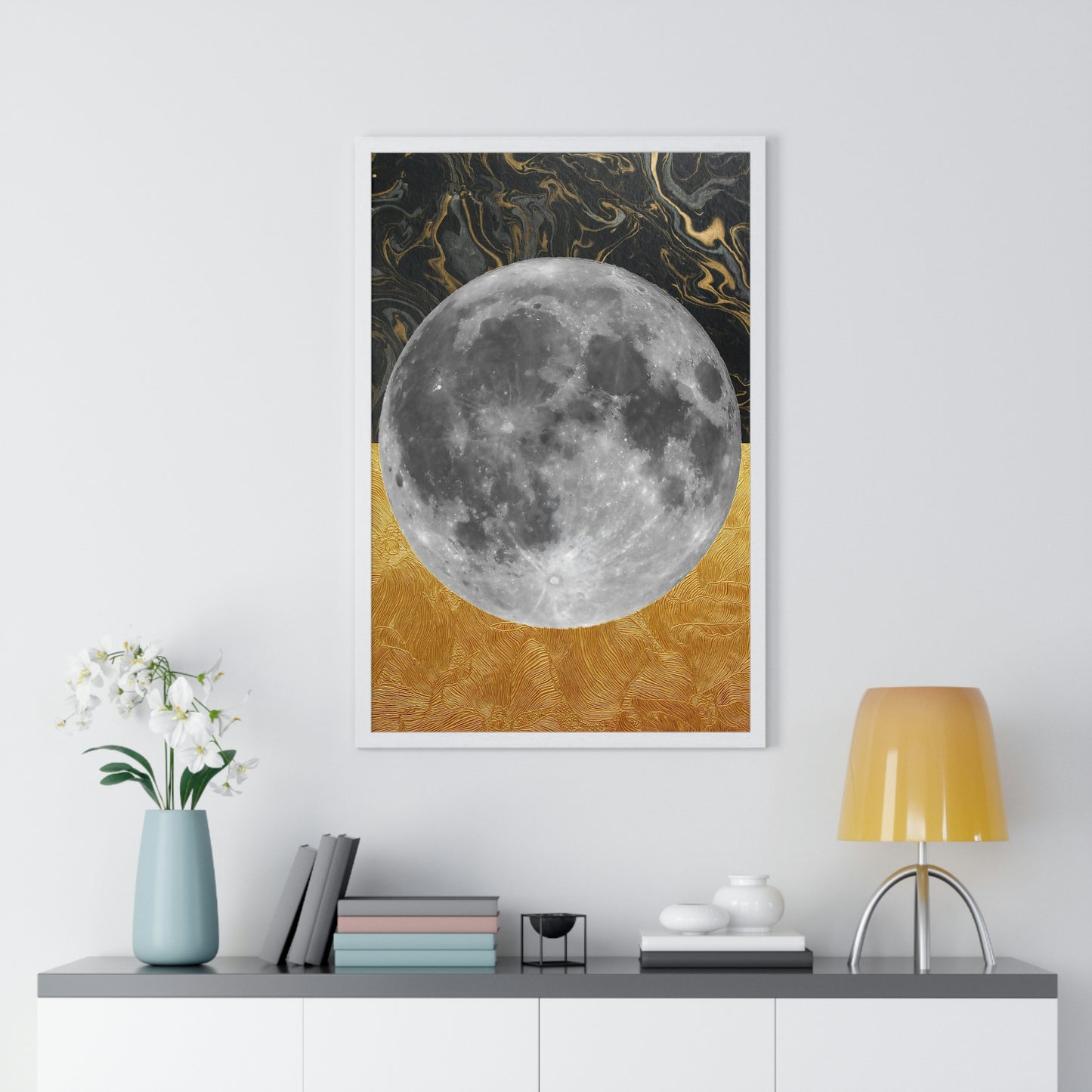 “Full Moon” - Premium Framed Poster