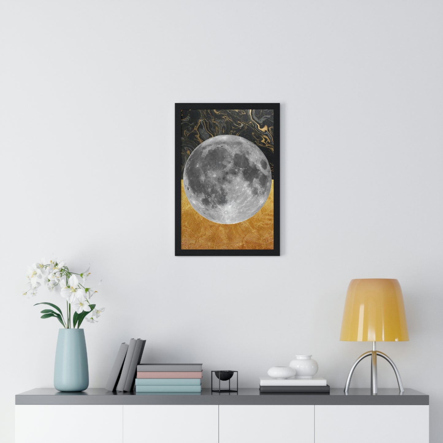 “Full Moon” - Premium Framed Poster