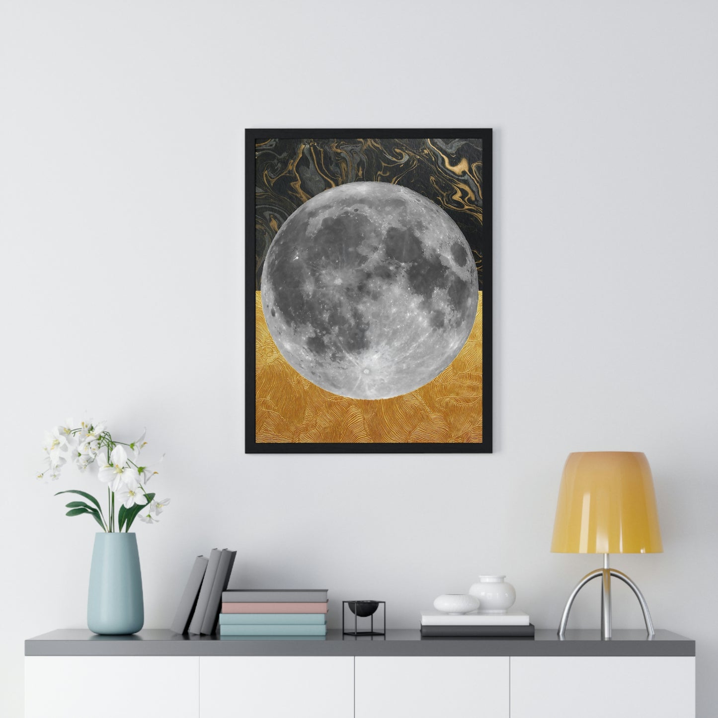 “Full Moon” - Premium Framed Poster