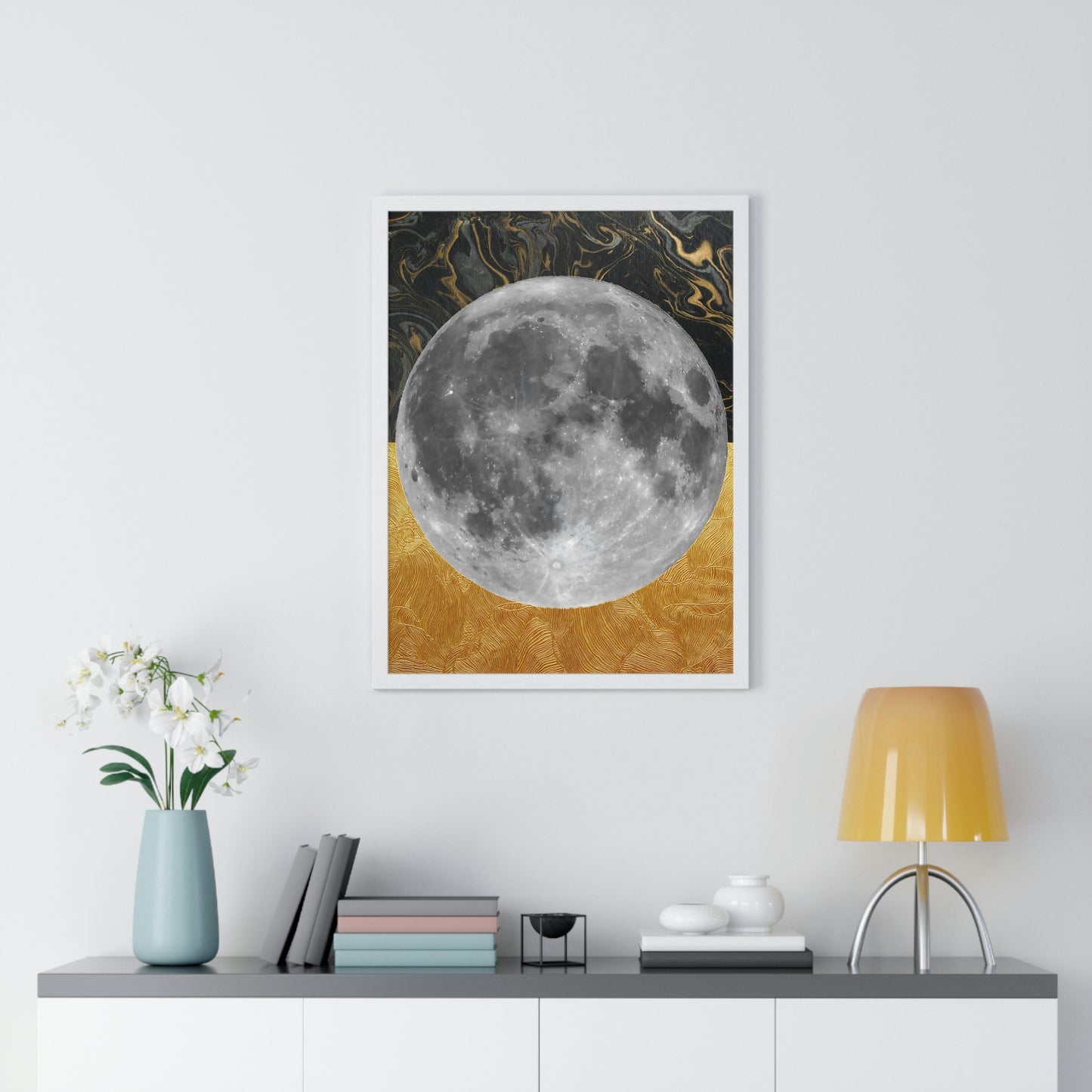 “Full Moon” - Premium Framed Poster