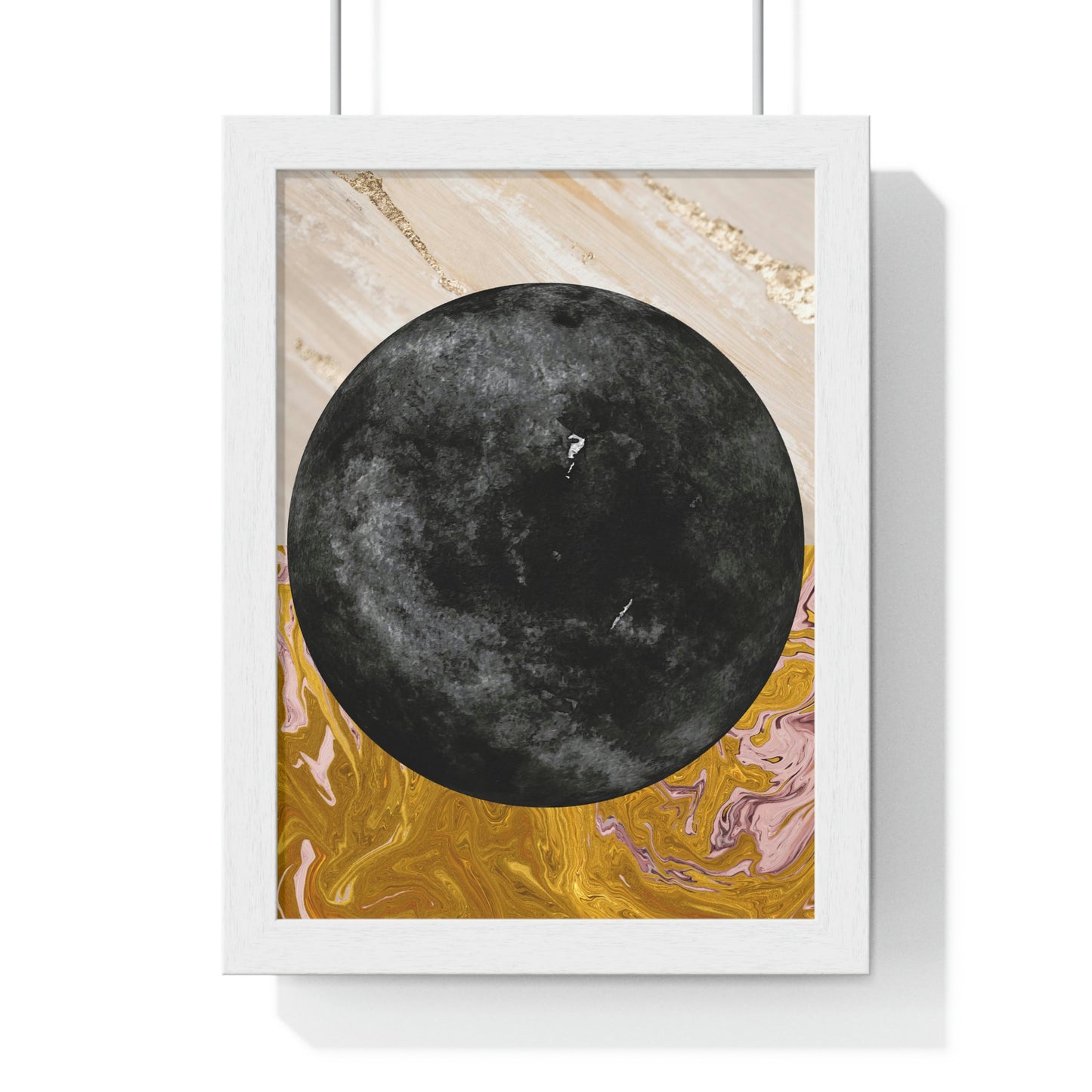 “New Moon” Premium Framed Poster