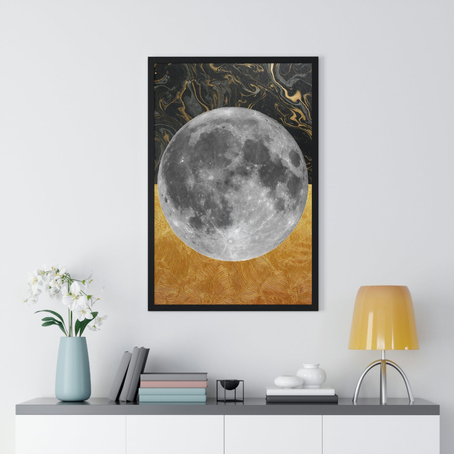 “Full Moon” - Premium Framed Poster