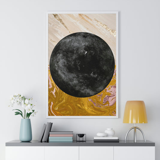 “New Moon” Premium Framed Poster