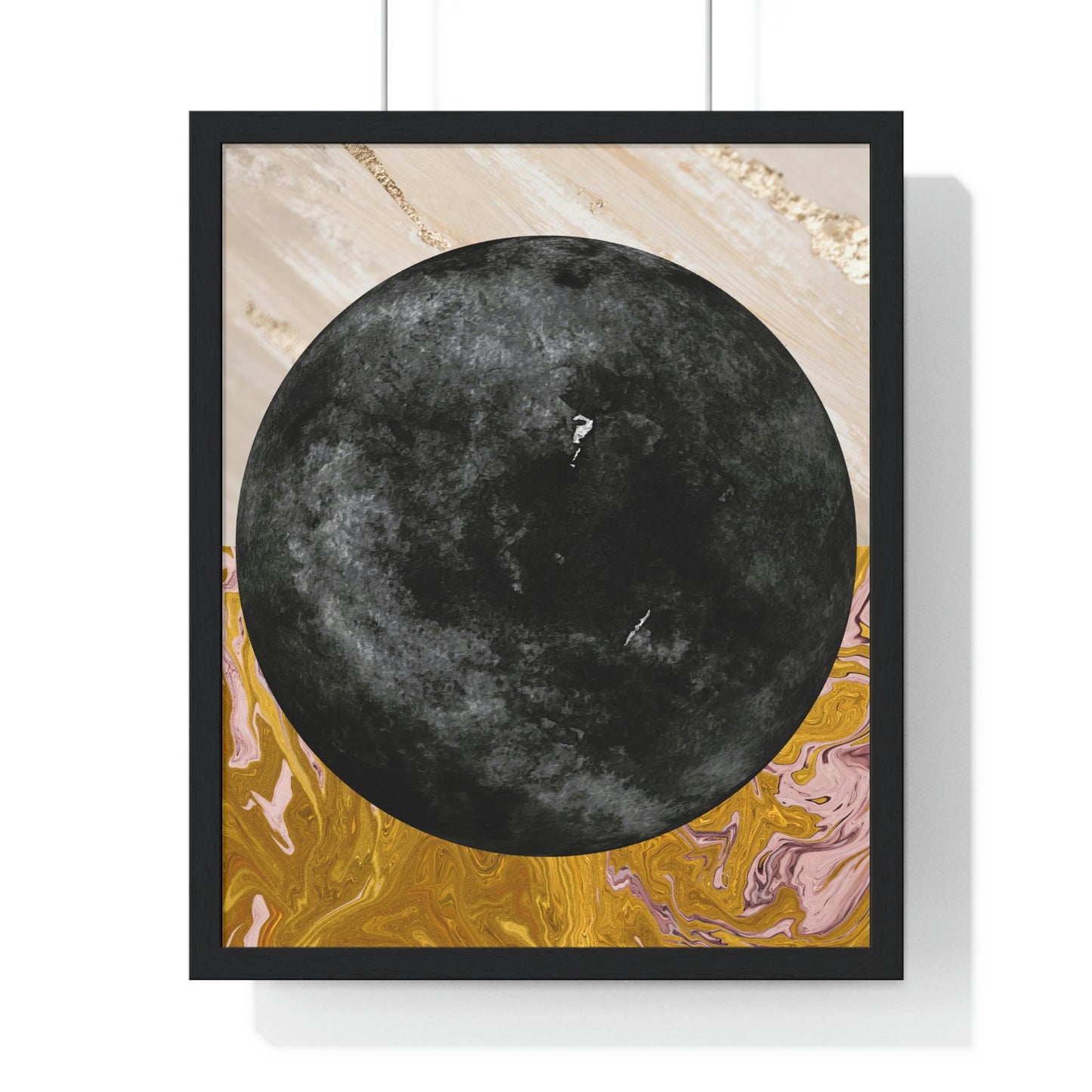 “New Moon” Premium Framed Poster